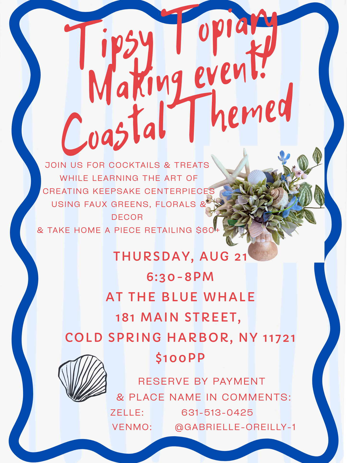 Coastal Topiary Making Event