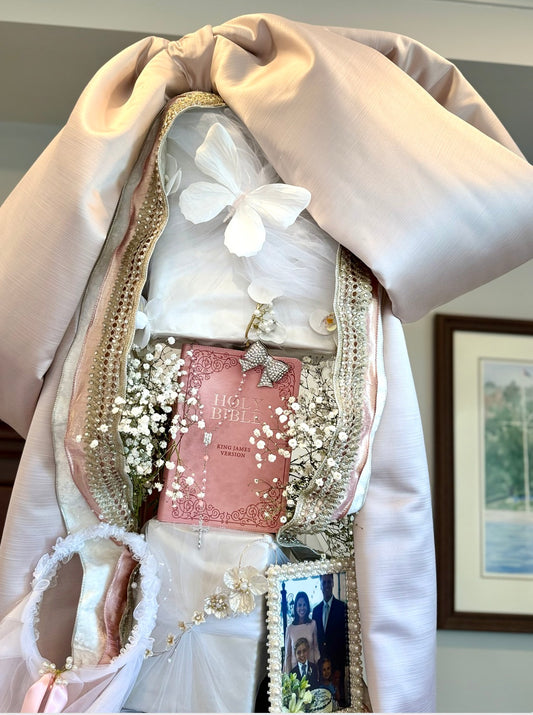 Oversized Black Velvet Bow