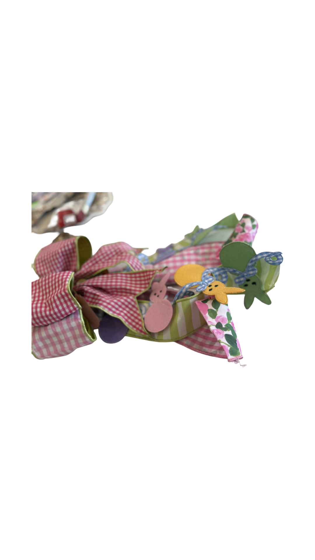 Pink Gingham Bows