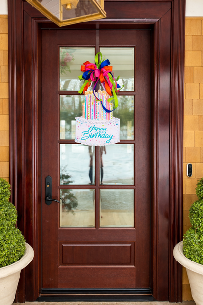 Birthday Cake Door Hanger