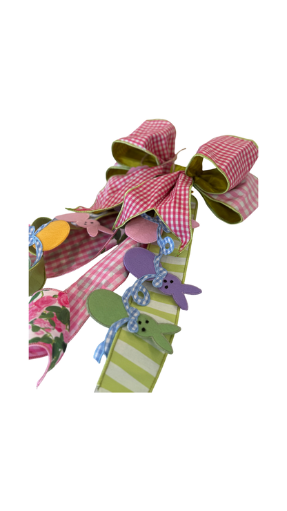 Pink Gingham Bows