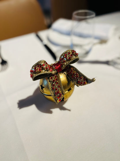 Gold Bell Ornament