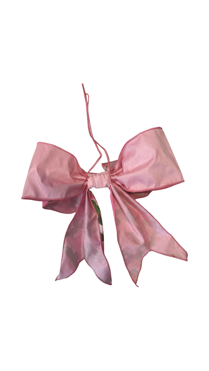 Pink Gingham Bows